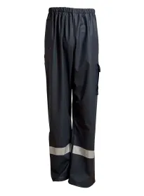 Flammschutz Regenhose &quot;022450&quot; SecureTech Multinorm marine L