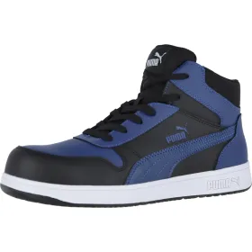 Sicherheitshochschuhe S3L &quot;FRONTCOURT&quot; blau/schwarz 39
