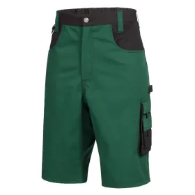 Arbeitsshorts &quot;MOTION TEX PLUS&quot; grün/schwarz, 50