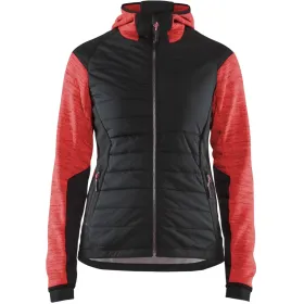 Damen Hybridjacke &quot;5931&quot; rot/schwarz, L
