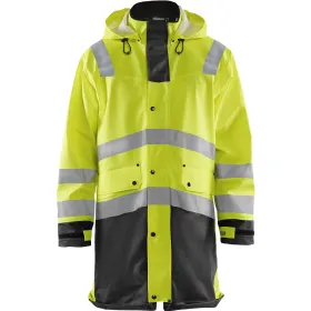 Warnschutz Regenmantel Level 3 &quot;4326&quot; L, gelb/schwarz