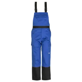 Schweißer Latzhose "WELD SHIELD" kornblau/schwarz, 56