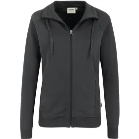 Damen-Sweatjacke College 406 M, anthrazit