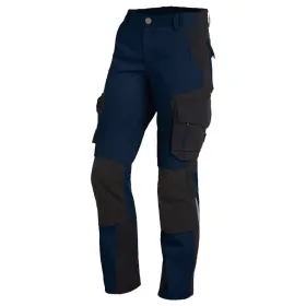 Damen-Arbeitshose &quot;ALMA&quot; 38, marine/schwarz