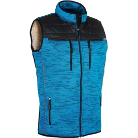 Strickweste &quot;INUIT TEDDY&quot; blue-melange, L