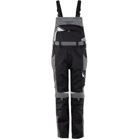 Latzhose &quot;BESTWORK NEW&quot; 52, schwarz/grau