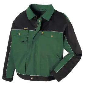 Bundjacke "RIO" Canvas 320g/m²  grün/schwarz, L