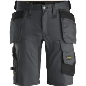 Handwerker Shorts "6141" AllroundWork stahlgrau/schwarz, 48