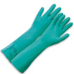 Nitril Chemiekalienhandschuhe &quot;CAMATRIL® 732&quot; grün 10 (XL)
