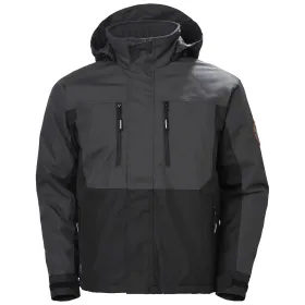 Winterjacke &quot;BERG&quot; L, schwarz/dunkelgrau