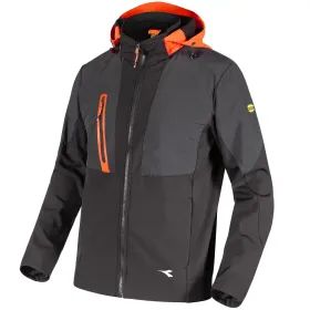 Softshelljacke &quot;HYBRID&quot;  schwarz/grau, M (DE size: S)