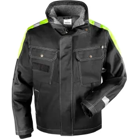 Baumwoll-Winterjacke &quot;447 FASI&quot; Klassiker schwarz, L