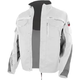 Bundjacke &quot;IRON&quot; weiß/grau, 6XL