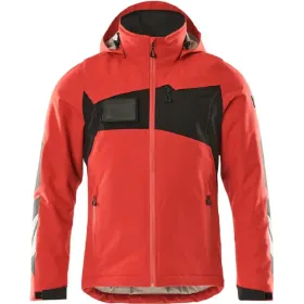Winterjacke mit CLIMASCOT® &quot;ACCELERATE&quot; L, verkehrsrot/schwarz