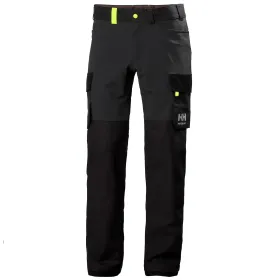 Stretch Servicehose &quot;OXFORD 4X&quot; dunkelgrau/schwarz, C52