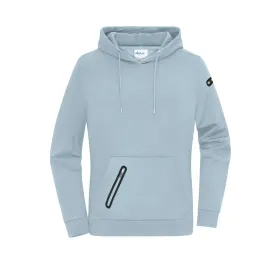 Damen Kapuzen-Sweatshirt &quot;INTERLOCK&quot; 8045 L, blue