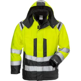 Warnschutz Damen Winterjacke &quot;4037 GTT&quot; Kl. 3 gelb/schwarz, S