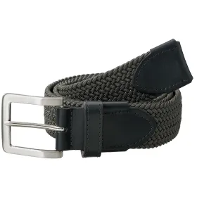 Stretch Textilgürtel "MILANO" 80-95 cm, grey