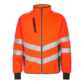 Warnschutz Fleece-Jacke &quot;1192-236&quot; Safety Kl. 2 orange/grau, 3XL