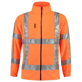 Warnschutz Fleecejacke RWS &quot;403008&quot; Safety orange 8XL