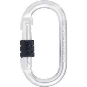 Stahl-Karabiner mit Schraubverschluss 