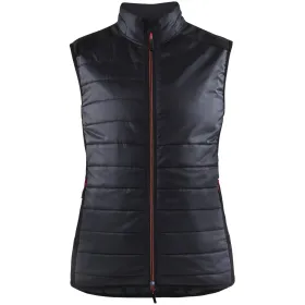 Damen Steppweste &quot;3864&quot; Unite 3XL, schwarz/rot