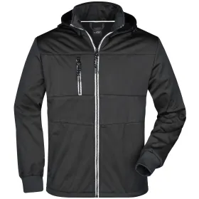 Herren Maritime Jacke &quot;JN1078&quot; black/black/white, XL