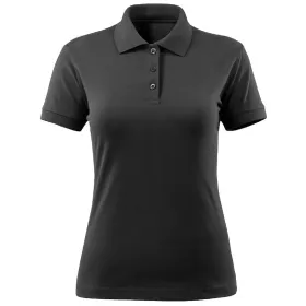 Damen Bio Polo-Shirt &quot;20593&quot; Crossover vollschwarz, M
