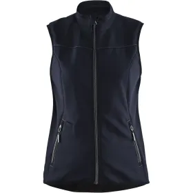 Damen Softshellweste &quot;3851&quot; Dunkelmarine/Schwarz, XXL