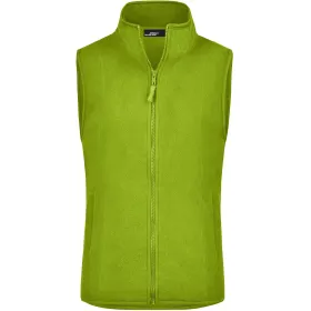 Damen Microfleece-Weste &quot;JN048&quot; L, lime green