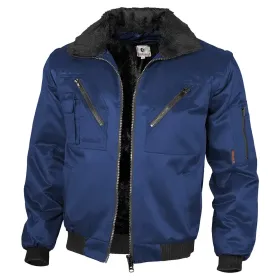 Pilotenjacke 4in1 einfarbig L, marine