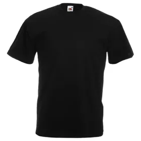 T-Shirt &quot;F140&quot; 100% Baumwolle Valueweight L, black
