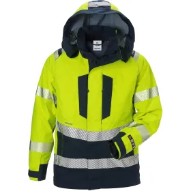 Multinorm Funktionsjacke &quot;4095 GXW&quot; Gore-Tex Pyrad® gelb/marine L
