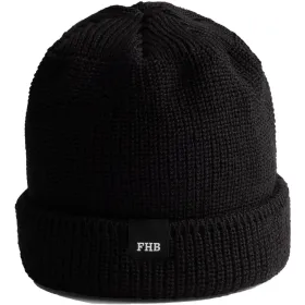 Wollmütze &quot;JOHANN&quot; schwarz