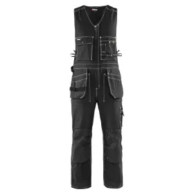Kombi-Latzhose &quot;2650&quot; 100% Baumwolle schwarz, C54