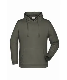 Herren Basic Hoody Men &quot;JN796&quot; L, dark-grey