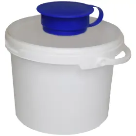 Spendereimer für Desinfektions-Tücher „500057“ | ca. 5,7 l, Höhe ca. 19,4 cm 