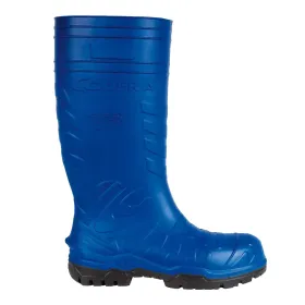 PU-Stiefel S5 &quot;SAFEST BLUE&quot; blau 40