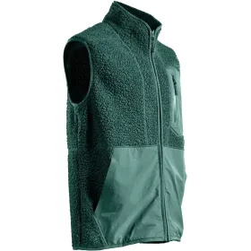 Faserpelzweste &quot;22465-682&quot; Customized XL, waldgrün