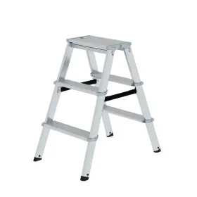 ML Stufen-Stehleiter beidseitig begehbar 2x3 Stufen