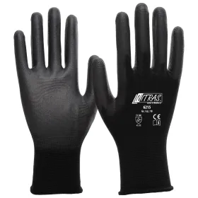 PU Nylon Montagehandschuhe &quot;6215&quot; schwarz 10 (XL)