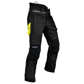 Forst- und Schnittschutzhose &quot;VENTILATION&quot; Klasse 1 schwarz XXL