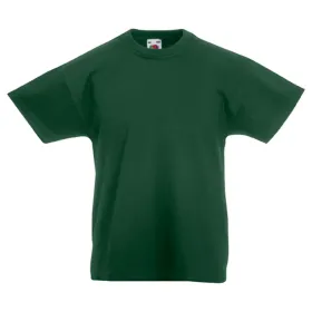 Kinder T-Shirt &quot;F140K&quot; 100% Baumwolle Valueweight bottle green, 116