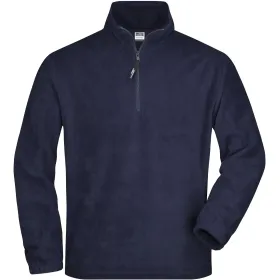 Half-Zip Fleece-Pullover&quot;JN043&quot; XL, navy
