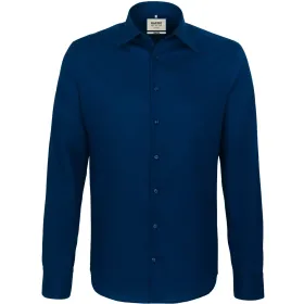 Hemd "BUSINESS" tailliert, langarm 105 marine, XL