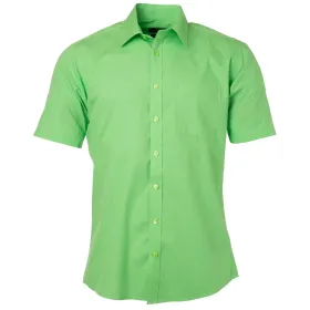 Kurzarm Hemd "JN680" lime-green, M