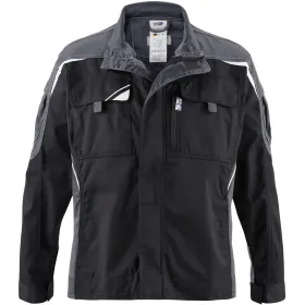 Blousonjacke &quot;BESTWORK NEW&quot; L, schwarz/grau