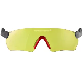 Integral Schutzbrille gelb