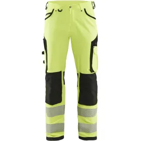Warnschutz Stretch-Bundhose Kl. 2 &quot;1197&quot; gelb/schwarz, C150