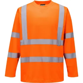 Warnschutz Langarmshirt "S178" XL, Orange